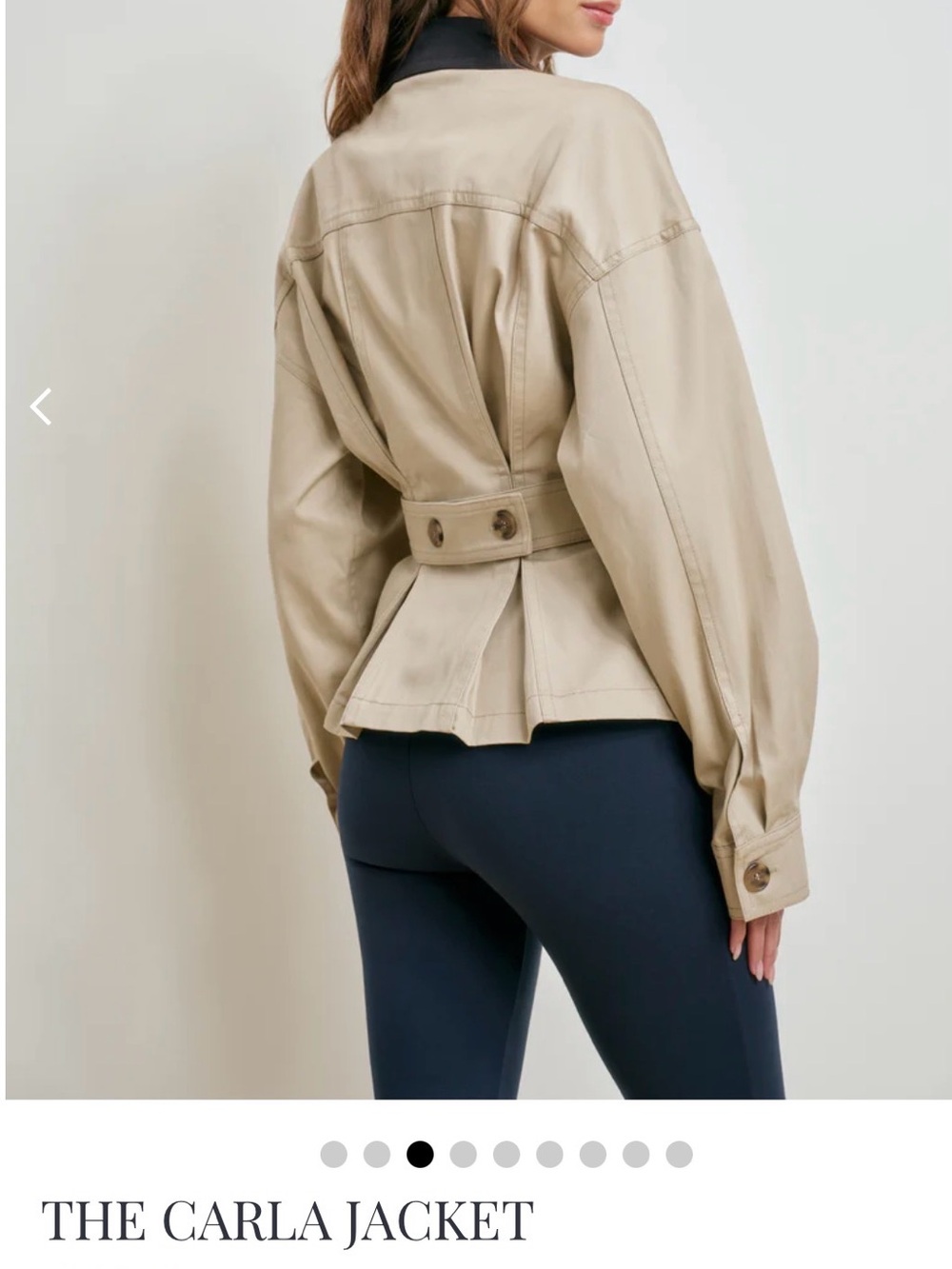 New Favorite Daughter 🦋Carla Jacket — Beige Jack - Picture 8 of 9